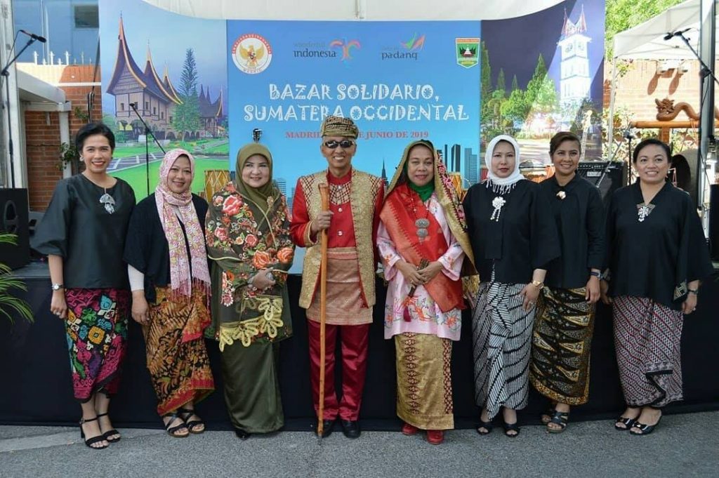 KBRI Madrid Bazar Soledario Sumatera