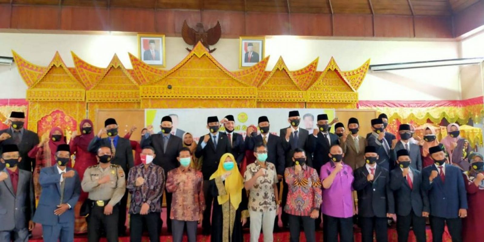 Legislator Hadir Pelantikan PKPS (Perkumpulan Keluarga Pesisir Selatan) di Istana Bung Hatta