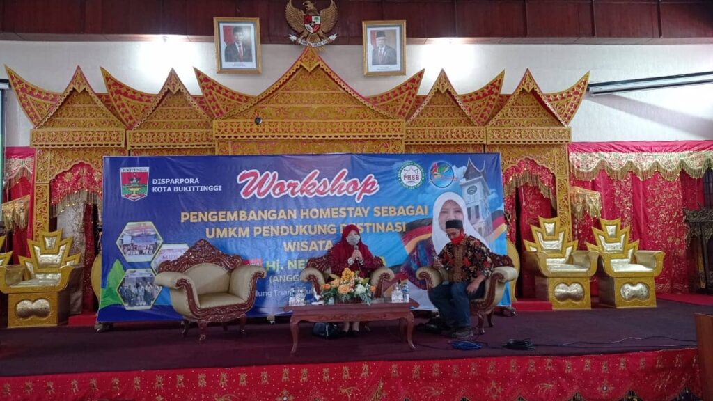 Mendukung Distinasi Pariwisata di Sumbar, Nevi Zuairina Turut Menggagas Pengembangan Homestay Sebagai salah Satu UMKM