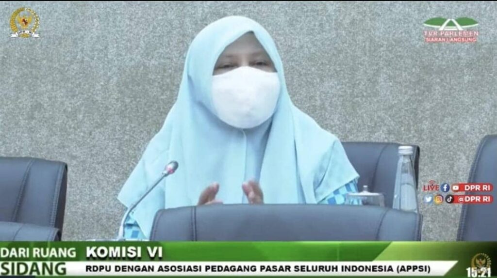 RDPU dengan APPSI dan ASPARINDO, Nevi Zuairina Nevi Sampaikan Pentingnya Pembinaan Pedagang Pasar Dan Sinkronisasi dengan Program Pemerintah