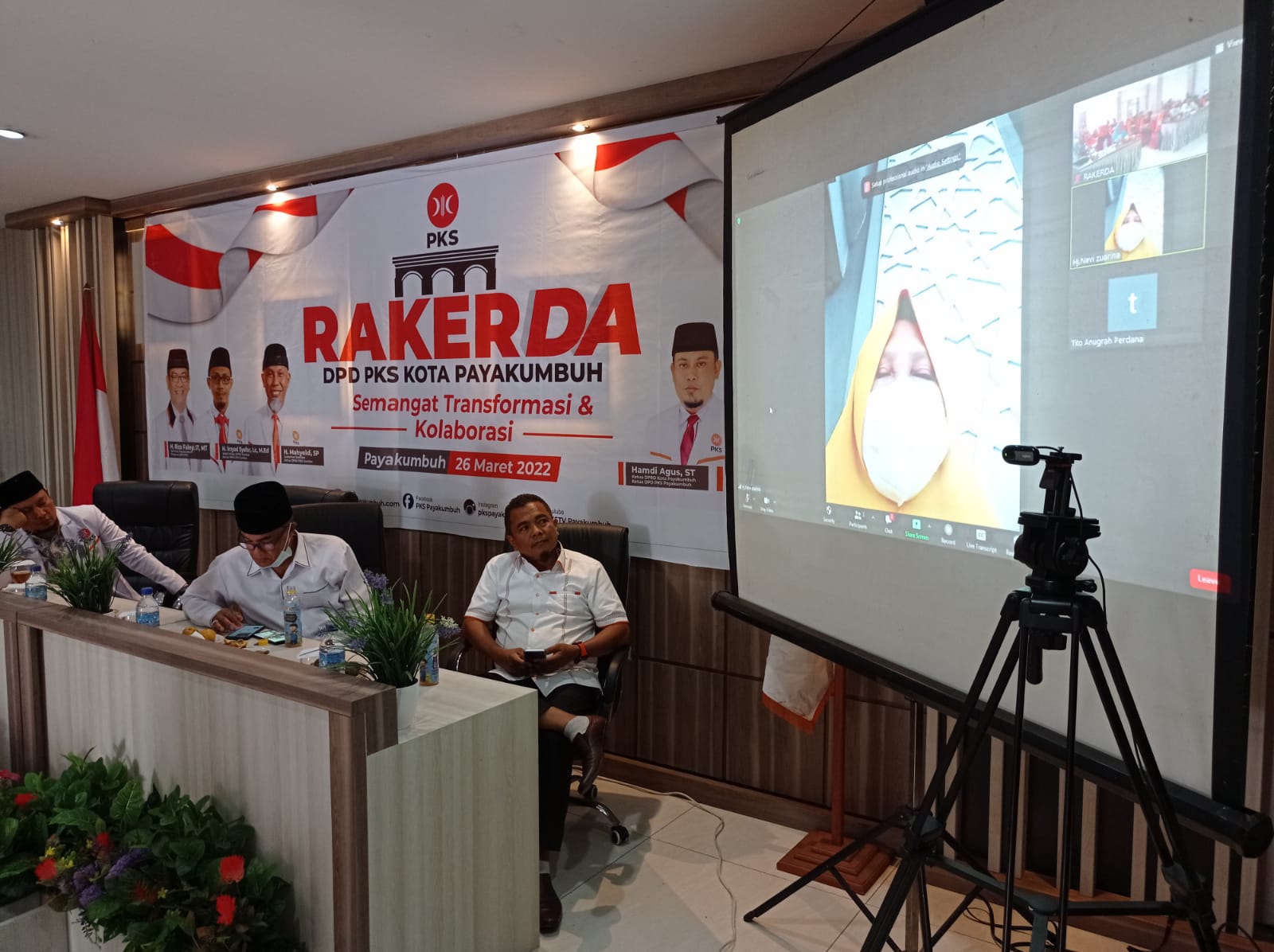 Hadir Pada Rakerda PKS Padang Pariaman dan Payakumbuh