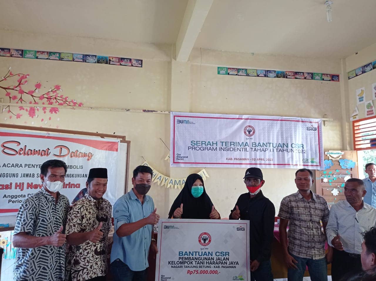 Nevi Zuairina Menggandeng BUMN untuk Menyalurkan Tanggung Jawab Sosial Lingkungan (TJSL) ke 9 Kabupaten Kota di Sumbar