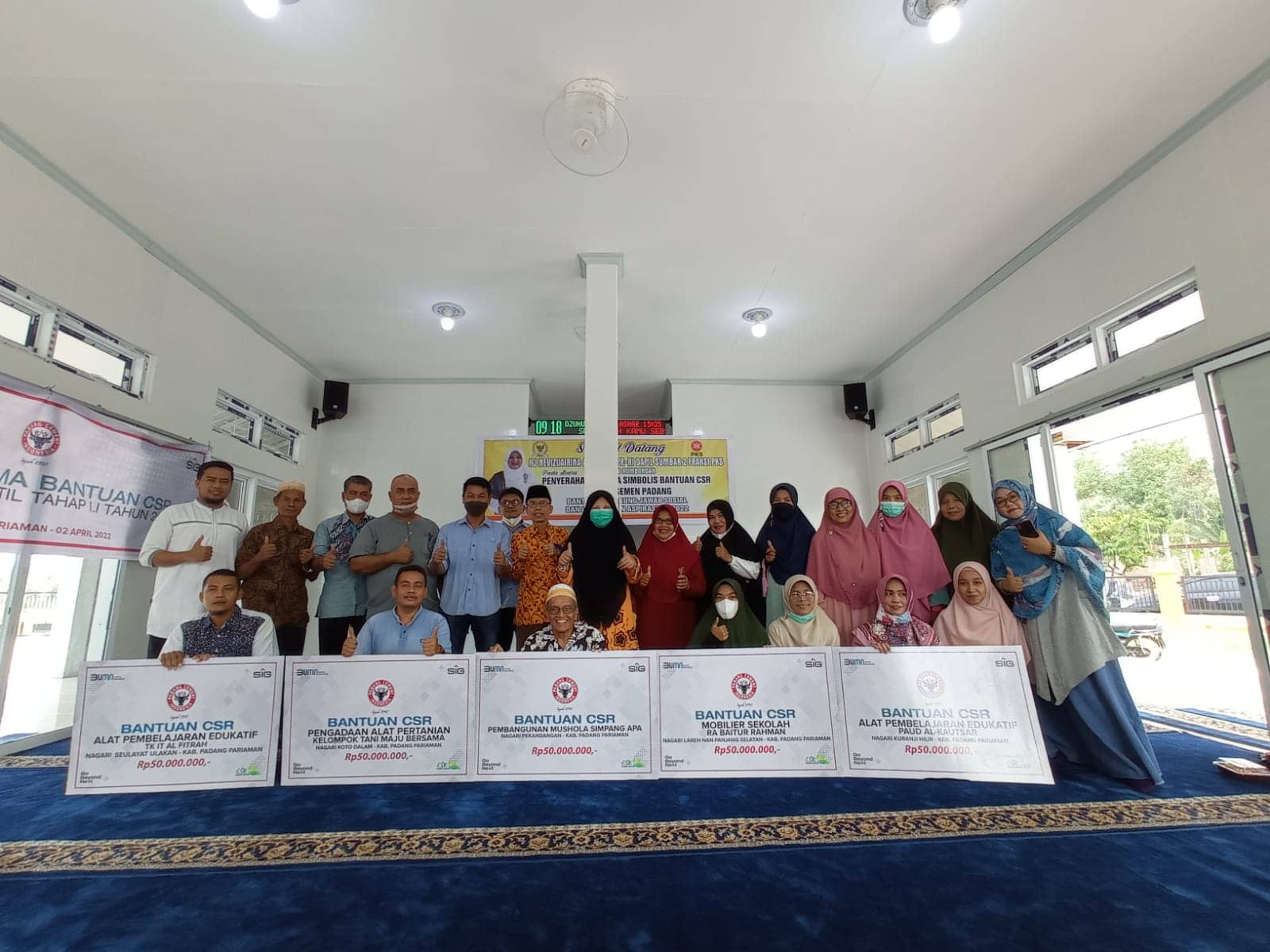 Nevi Zuairina Menggandeng BUMN untuk Menyalurkan Tanggung Jawab Sosial Lingkungan (TJSL) ke 9 Kabupaten Kota di Sumbar