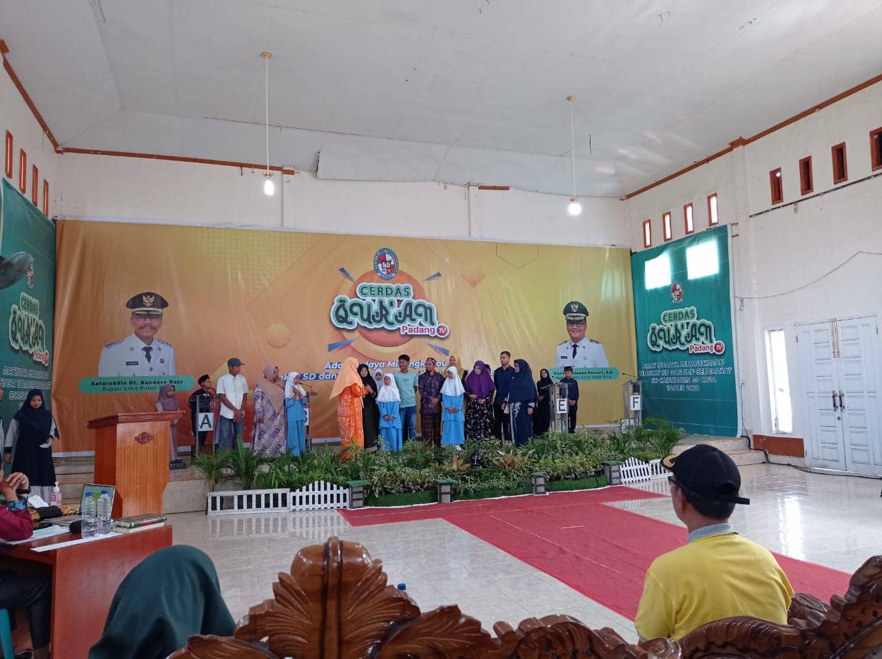 Cerdas Qur’an Tingkat SD dan SMP, Nevi Zuairina Sampaikan Pentingnya Satu Rumah Minimal Satu Anak Penghafal Qur’an