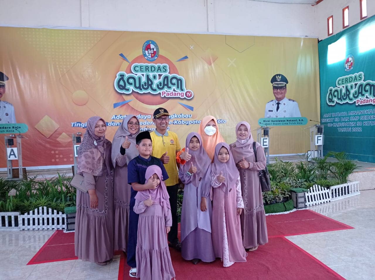 Cerdas Qur’an Tingkat SD dan SMP, Nevi Zuairina Sampaikan Pentingnya Satu Rumah Minimal Satu Anak Penghafal Qur’an