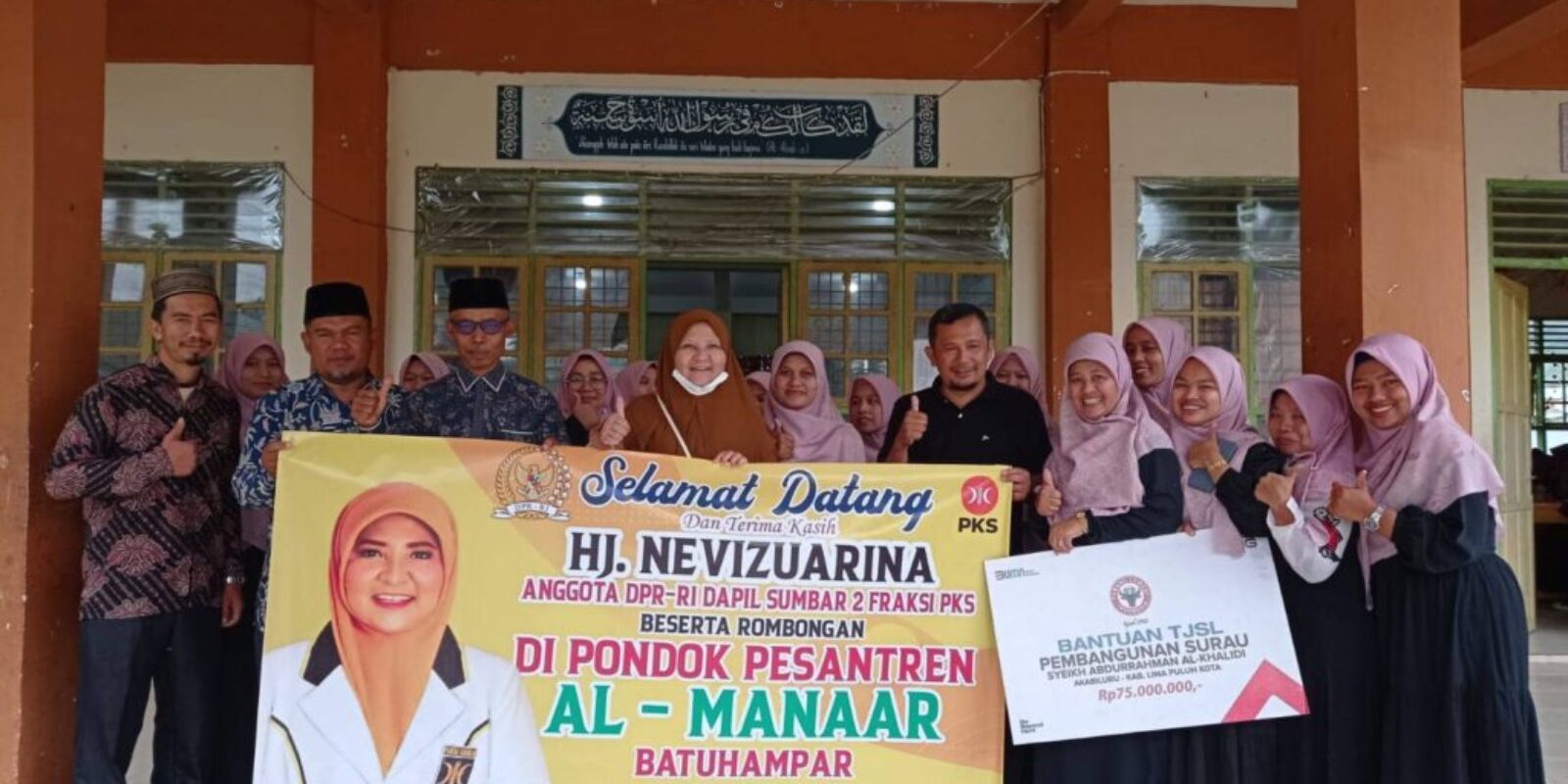 Nevi Zuairina Salurkan 6 Lokasi TJSL di Sumatera Barat (2)