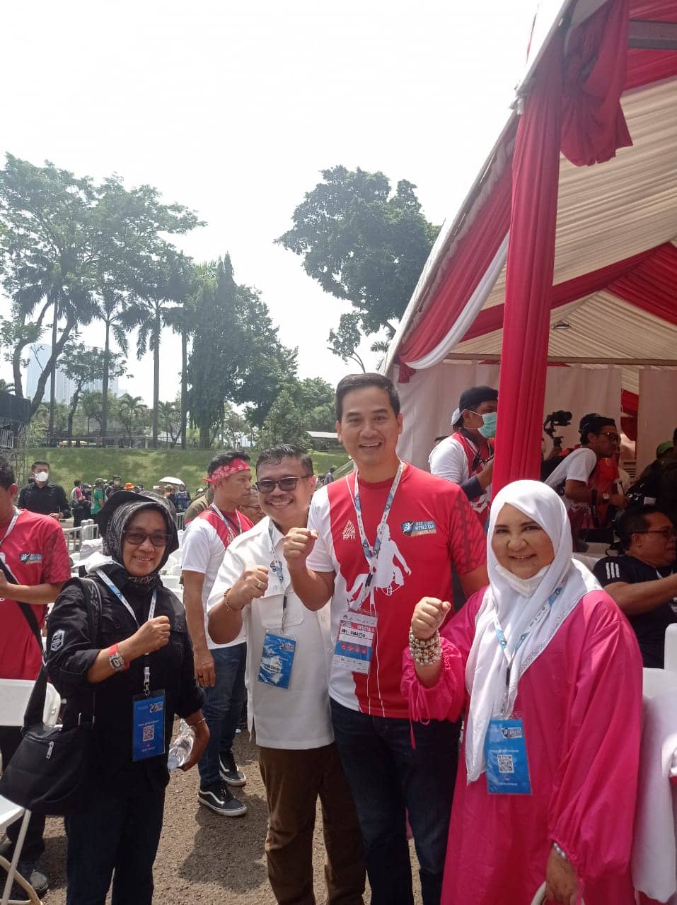 Hadir di Pembukaan Kejuaraan Dunia Panjat Tebing, Nevi Zuairina Dukung Atlet Indonesia Jadi Juara Dunia