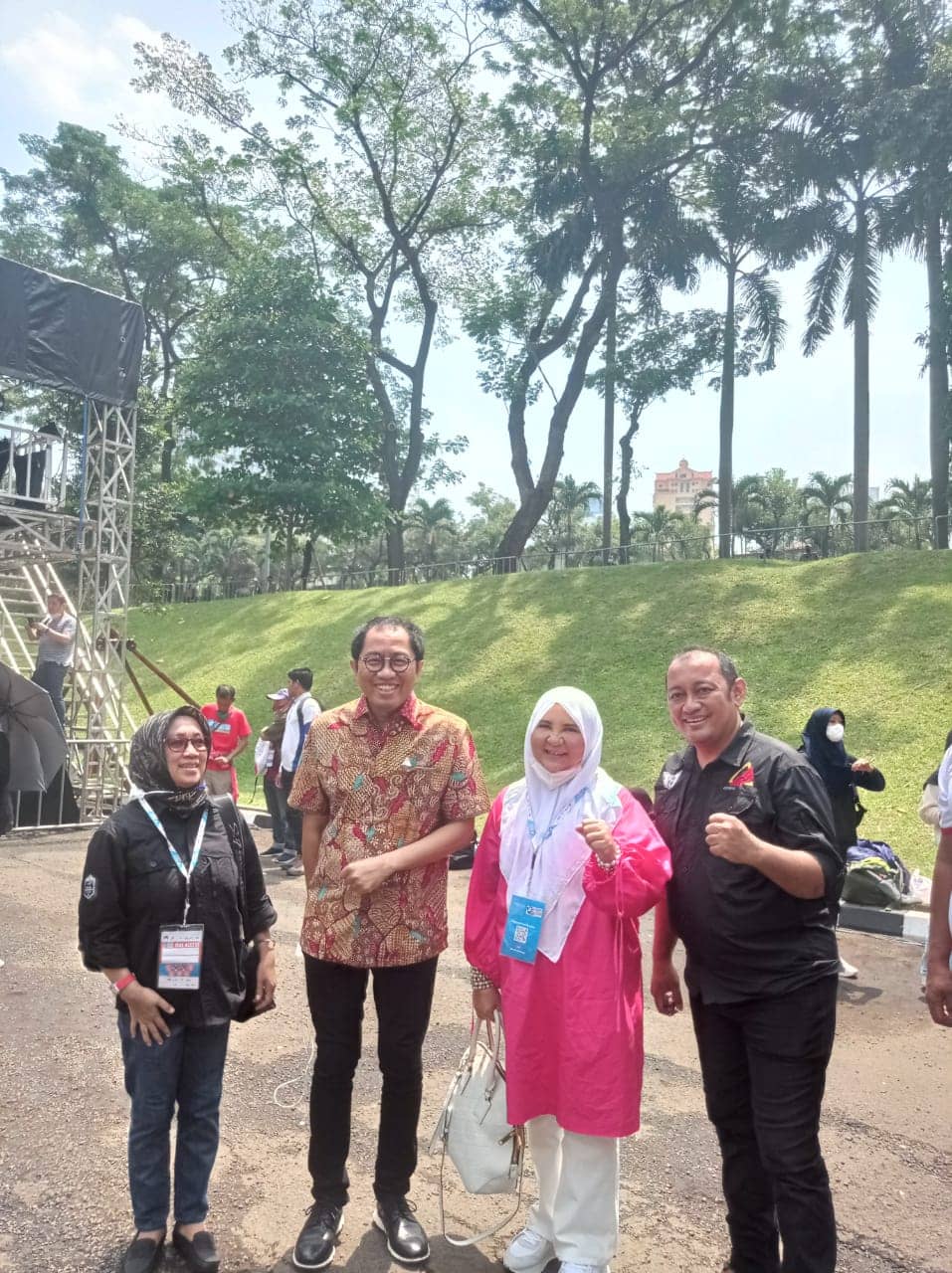 Hadir di Pembukaan Kejuaraan Dunia Panjat Tebing, Nevi Zuairina Dukung Atlet Indonesia Jadi Juara Dunia