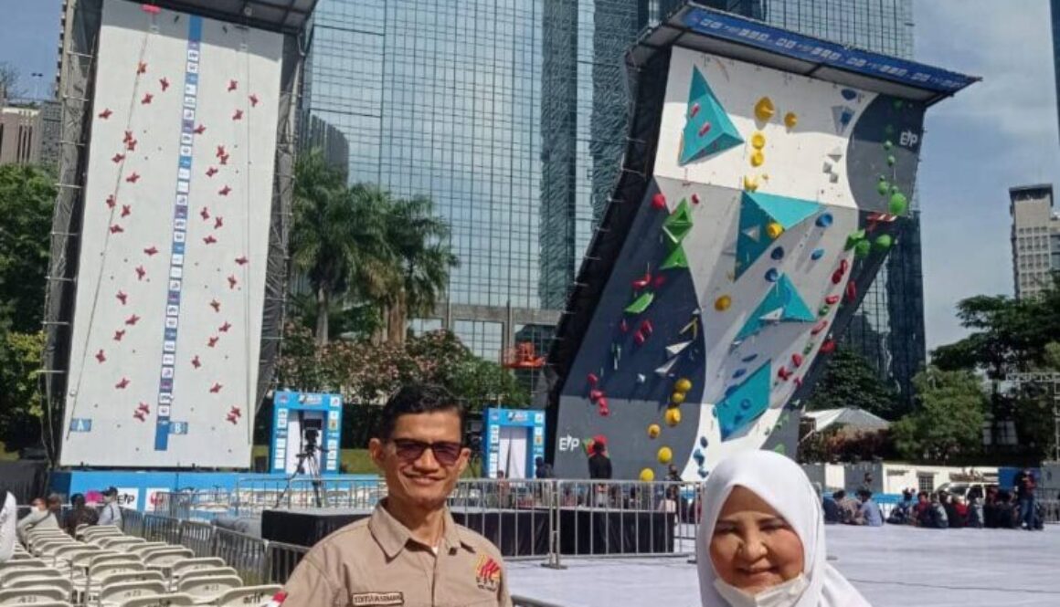 Hadir di Pembukaan Kejuaraan Dunia Panjat Tebing, Nevi Zuairina Dukung Atlet Indonesia Jadi Juara Dunia