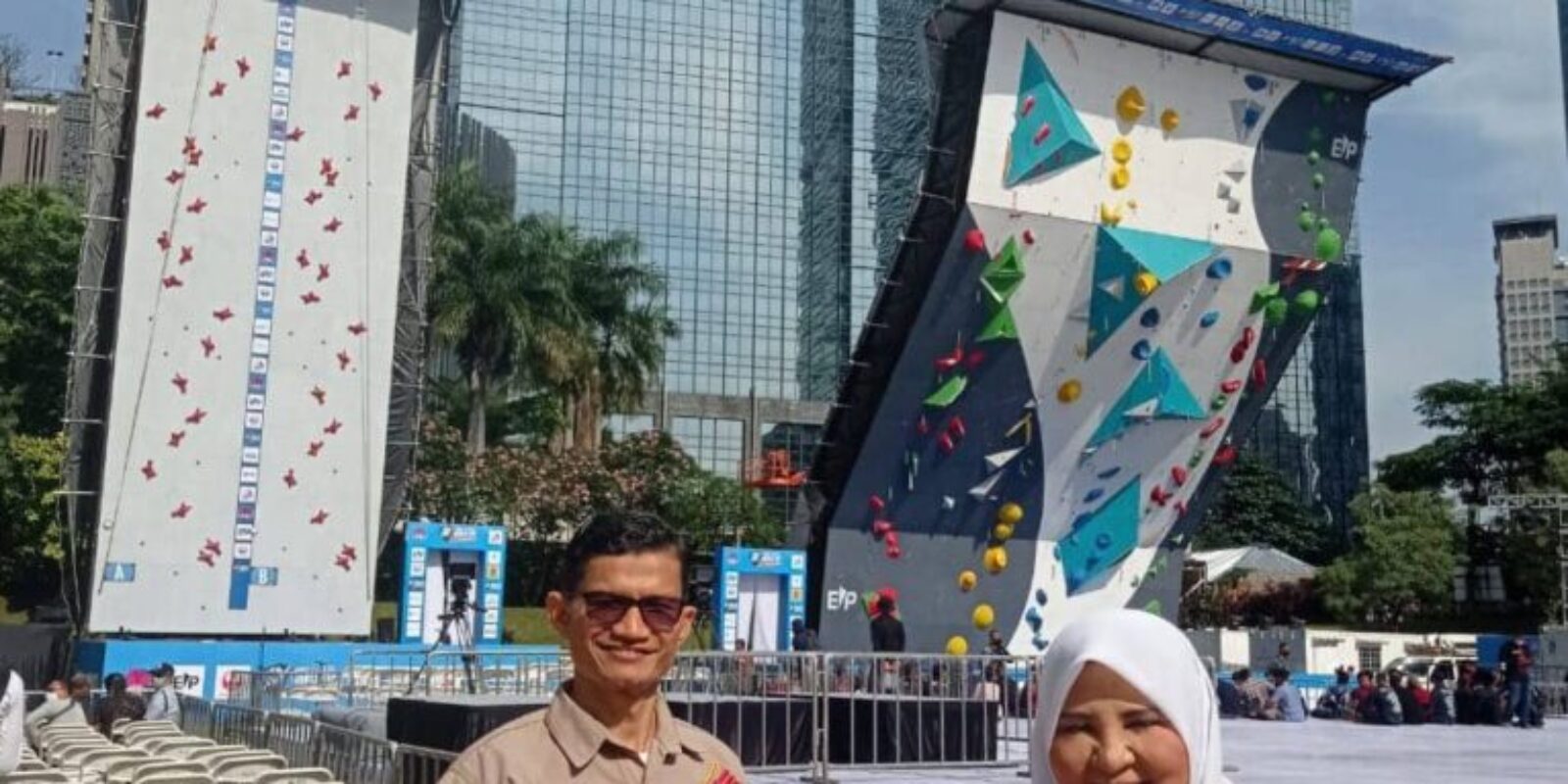 Hadir di Pembukaan Kejuaraan Dunia Panjat Tebing, Nevi Zuairina Dukung Atlet Indonesia Jadi Juara Dunia