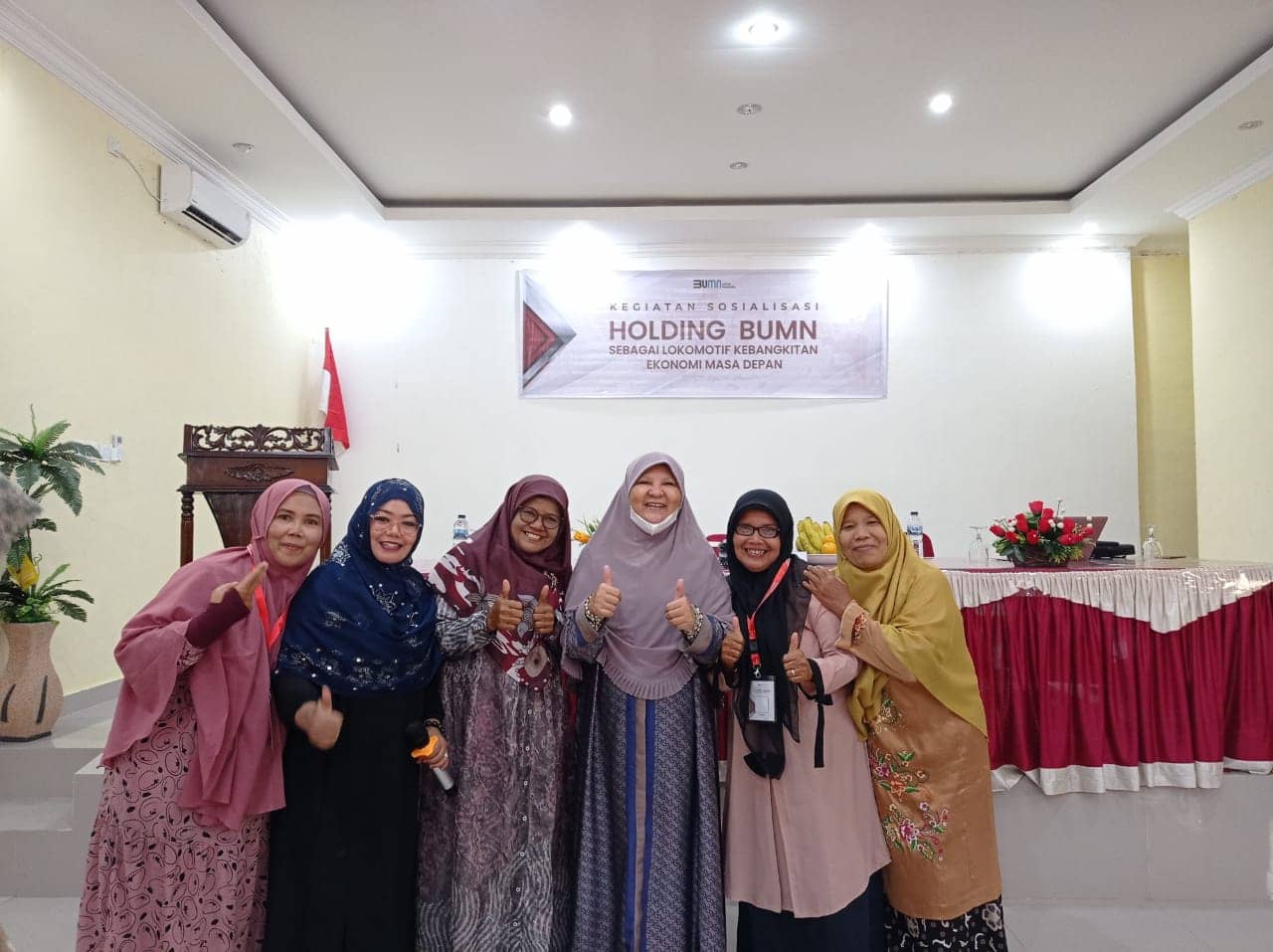 Bertemu Pelaku UMKM Binaan BUMN, Nevi Zuairina Sampaikan Holding BUMN Sebagai Lokomotif Kebangkitan Ekonomi Masa Depan