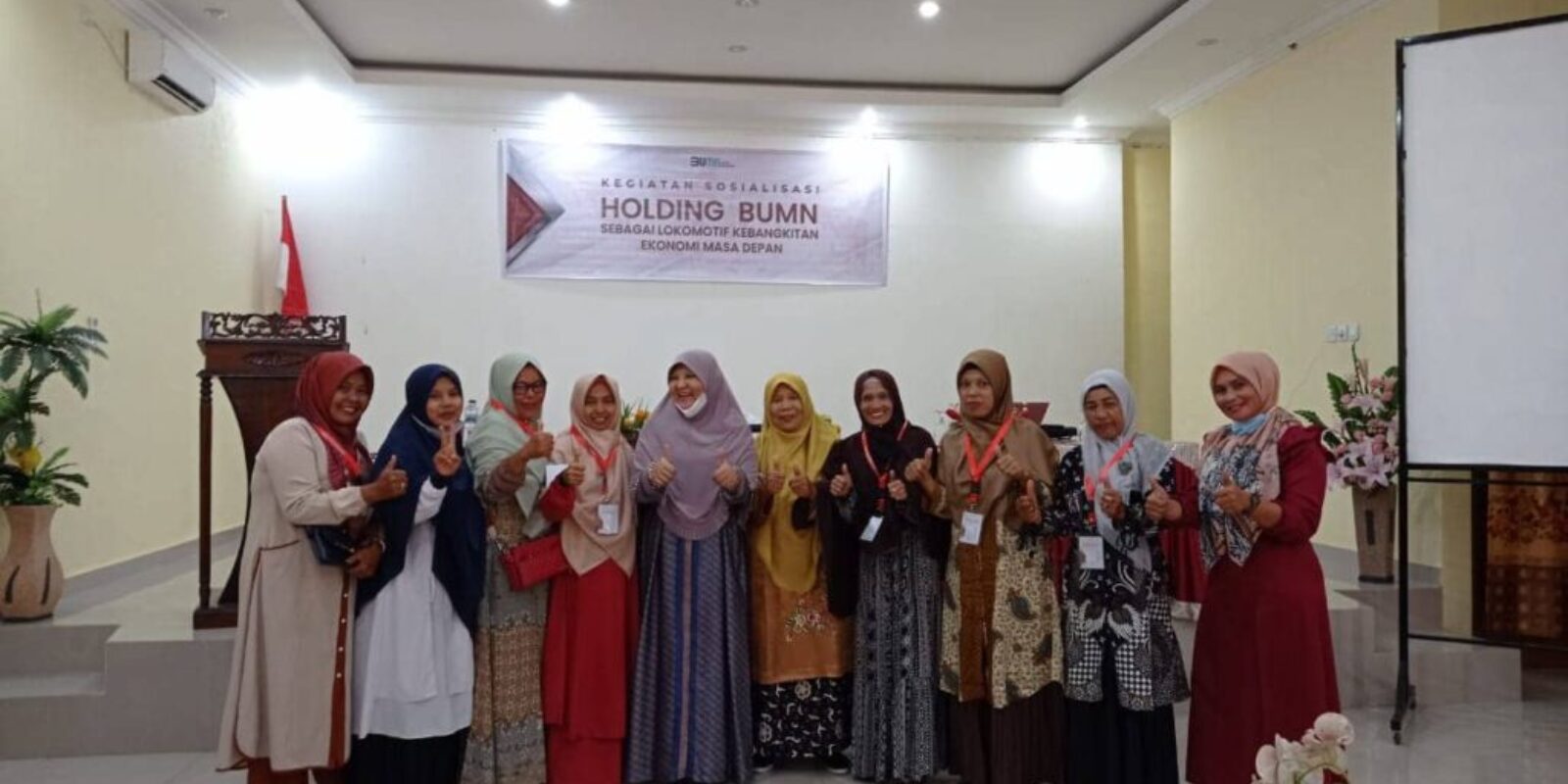 Bertemu Pelaku UMKM Binaan BUMN, Nevi Zuairina Sampaikan Holding BUMN Sebagai Lokomotif Kebangkitan Ekonomi Masa Depan