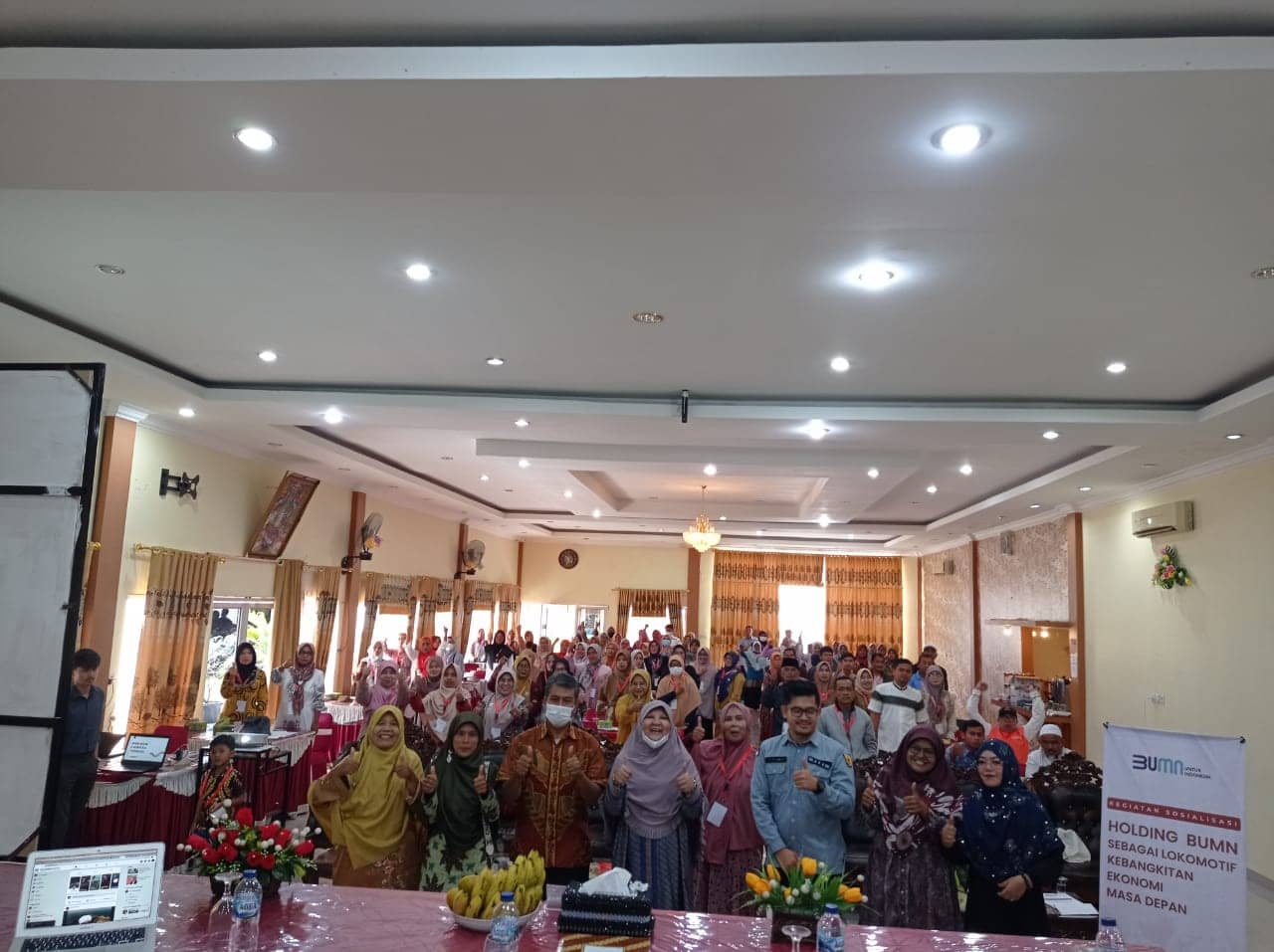 Bertemu Pelaku UMKM Binaan BUMN, Nevi Zuairina Sampaikan Holding BUMN Sebagai Lokomotif Kebangkitan Ekonomi Masa Depan