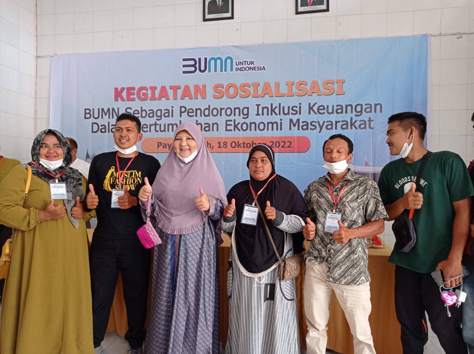 Di Payakumbuh, Nevi Zuairina Jadi Narasumber Sosialisasi Holding BUMN Sebagai Lokomotif Kebangkitan Ekonomi Masa Depan