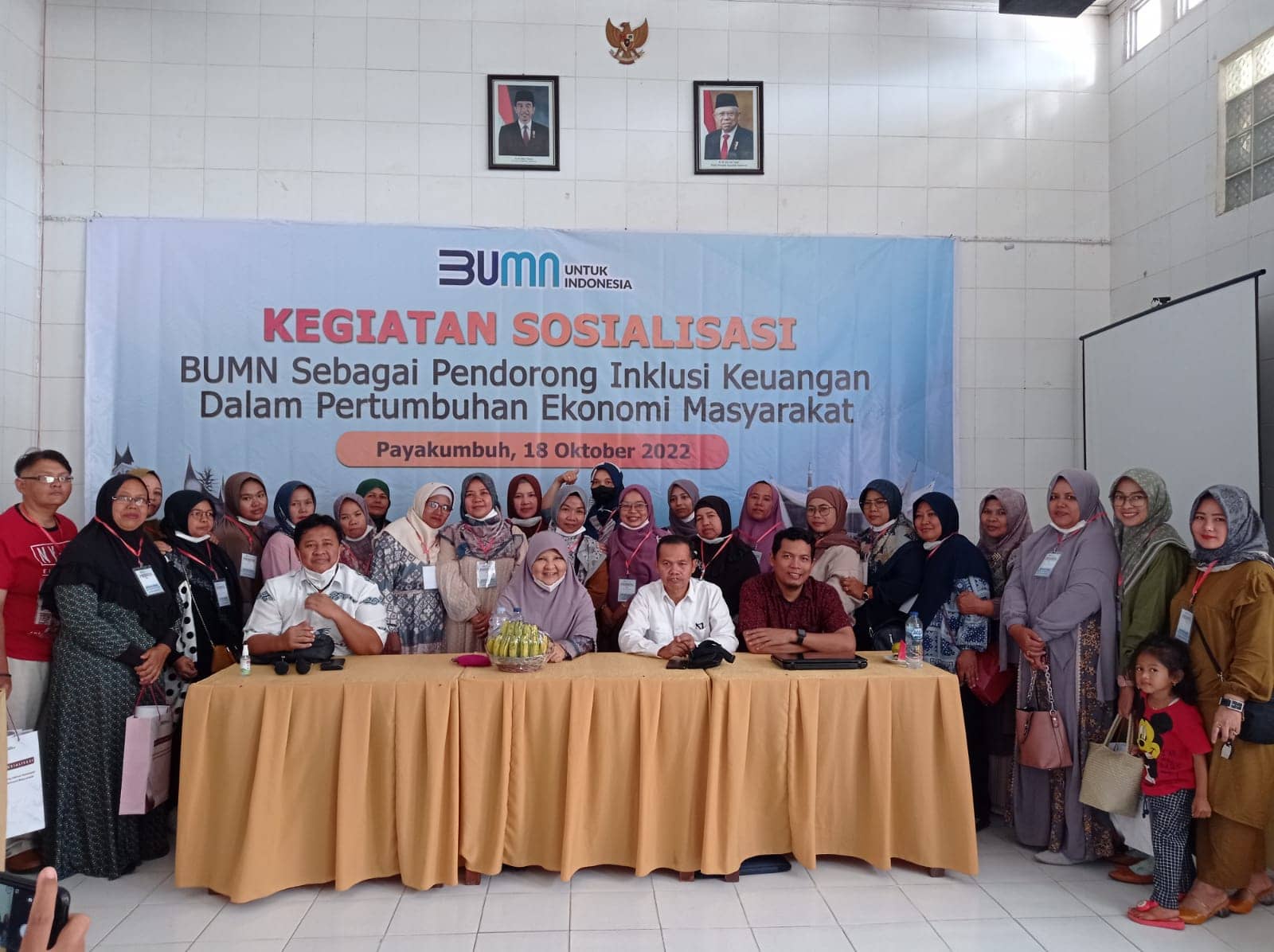 Di Payakumbuh, Nevi Zuairina Jadi Narasumber Sosialisasi Holding BUMN Sebagai Lokomotif Kebangkitan Ekonomi Masa Depan