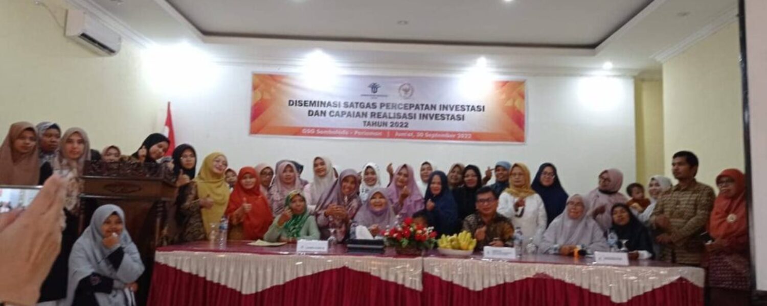 Nevi Zuairina Beri Arahan Pada Pelatihan Diseminasi Satgas Percepatan Investasi Bersama Kementerian Investasi dan Pelaku UMKM di Padang Pariaman