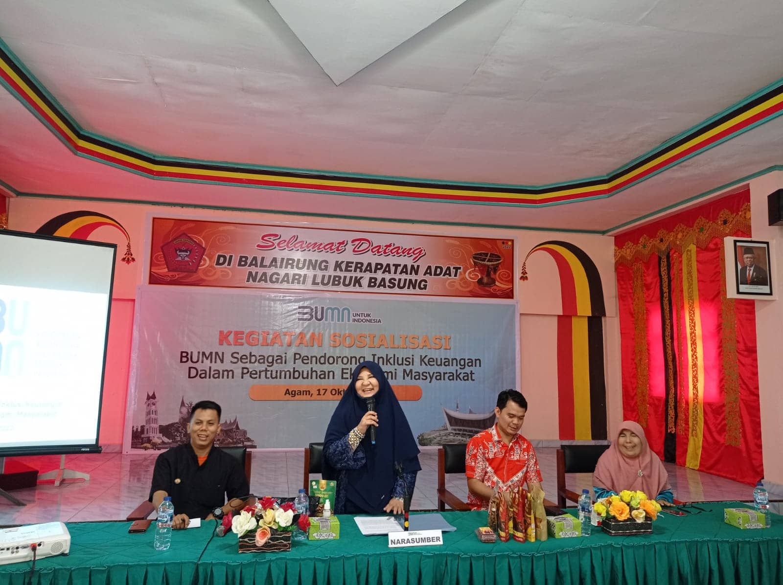 Nevi Zuairina Gelar Sosialisasi BUMN Pendorong Inklusi Keuangan