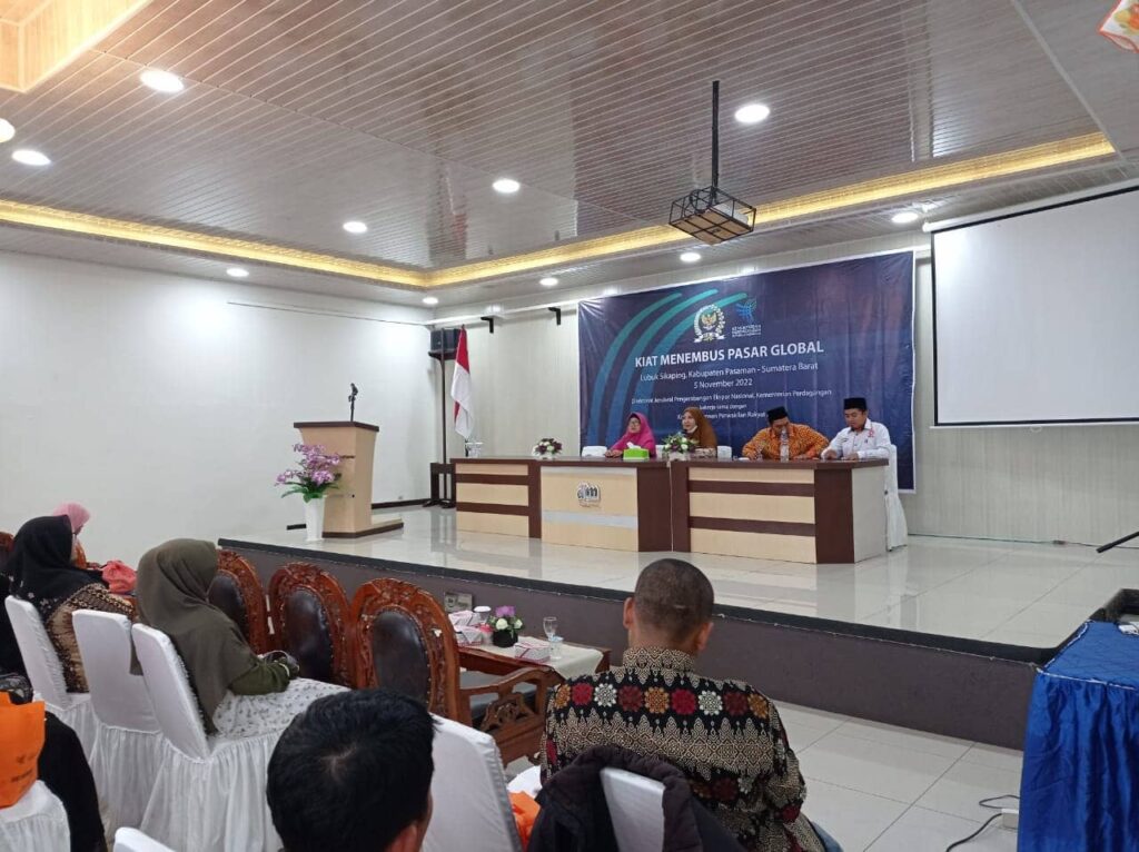 Difasilitasi Anggota DPR-RI Nevi Zuairina, Kemendag Motivasi UMKM Pasaman Tembus Pasar Global