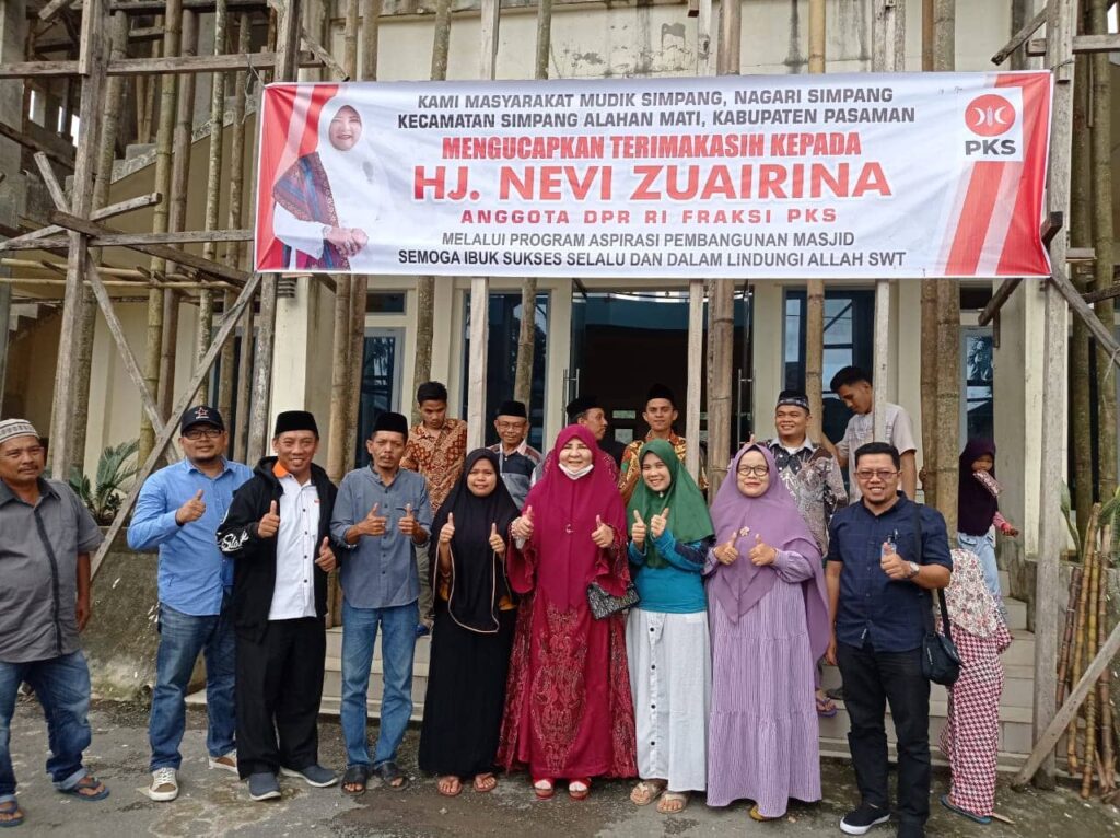 Nevi Zuairina Serah Terima TJSL tersebar di 8 Kabupaten Kota wilayah Sumbar