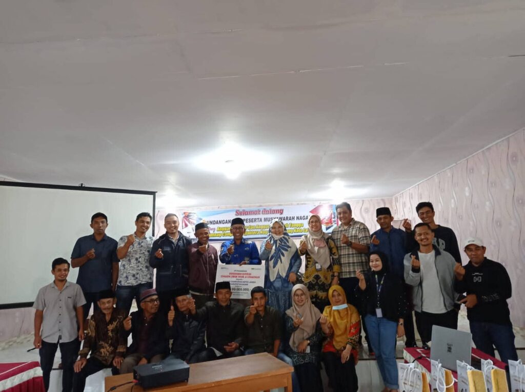 Nevi Zuairina Serah Terima TJSL tersebar di 8 Kabupaten Kota wilayah Sumbar