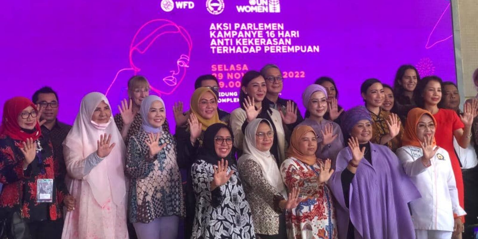 Kampanye 16 Hari Anti Kekerasan Terhadap Perempuan, Hj. Nevi Zuairina Mengecam Setiap Tindakan atau Ancaman Kekerasan Berbasis Gender