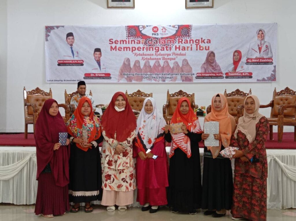 Moment Hari Ibu, Hj. Nevi Zuairina Ajak Elemen Bangsa Untuk Meningkatkan Harmonisasi Keluarga