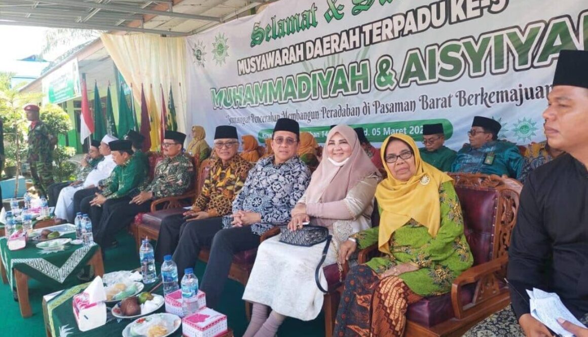 Hadir Pembukaan Musda Muhammadiyah dan Aisyiyah Pasaman Barat, Nevi Zuairina Sampaikan Konsolidasi Umat Sebagai Pemersatu Bangsa