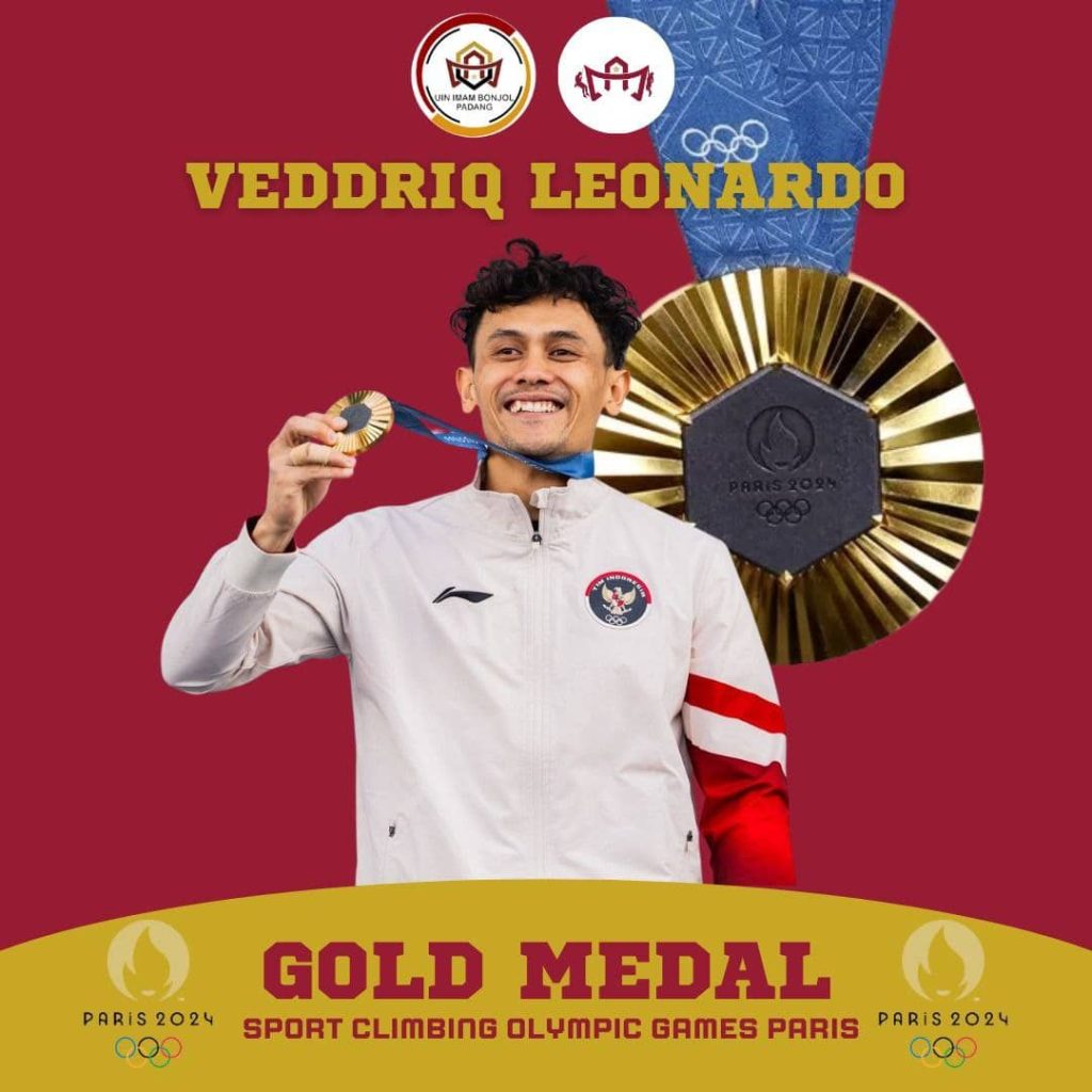 Panjat Tebing Persembahkan Emas Pertama untuk Indonesia di Olimpiade Paris 2024, Hj. Nevi Apresiasi Veddriq Leonardo dan Kepemimpinan FPTI Pusat